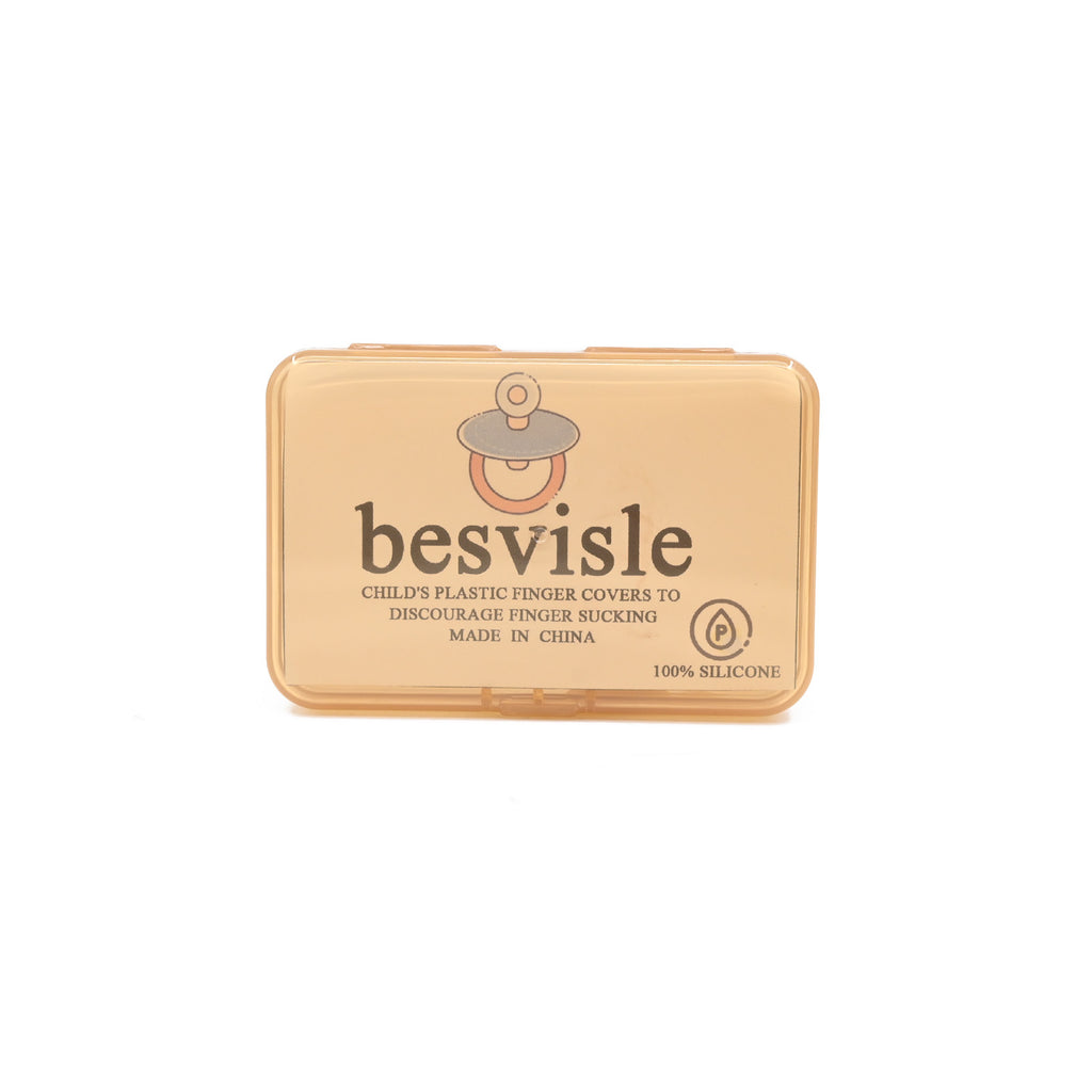 besvisle™ Child's plastic finger covers to discourage finger sucking