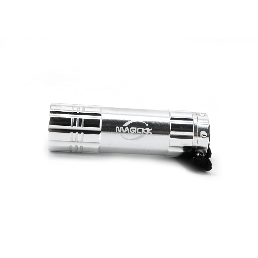 MAGICKK Tactical LED Flashlights in Silver