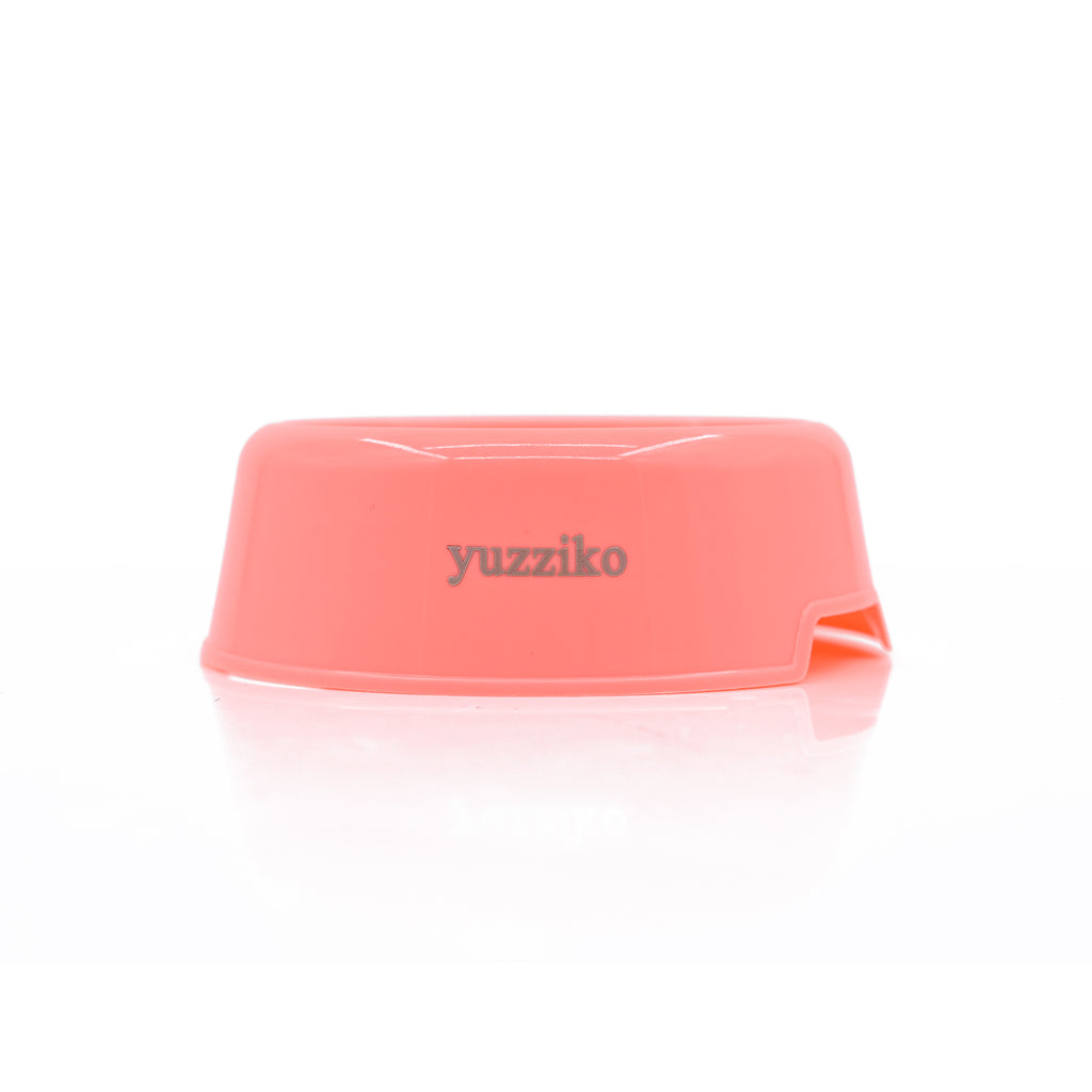 yuzziko Pet feeding dishes Pink