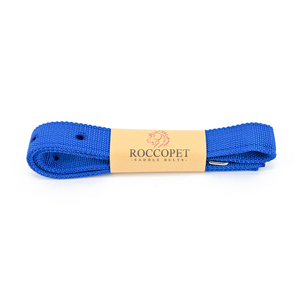 ROCCOPET Saddle Belts in Blue, Nylon