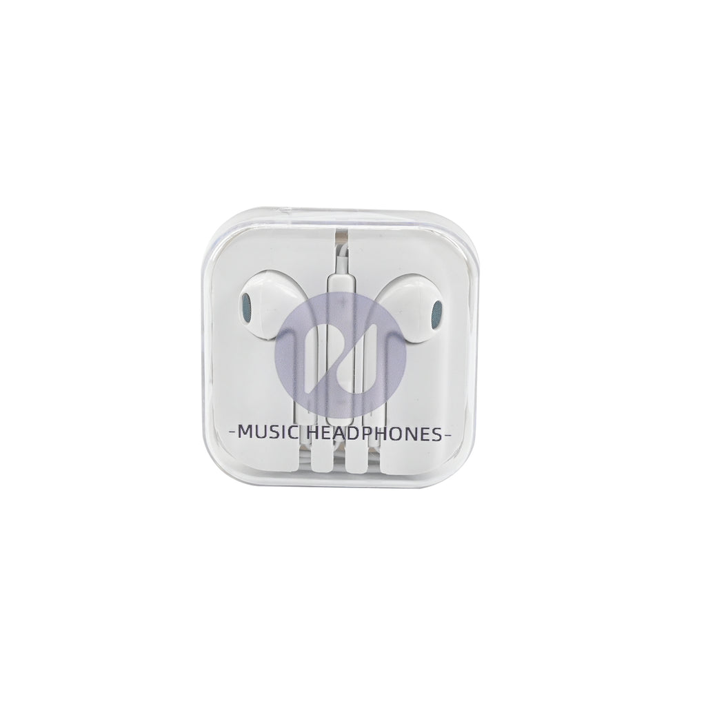 In-ear Music Headphones in White