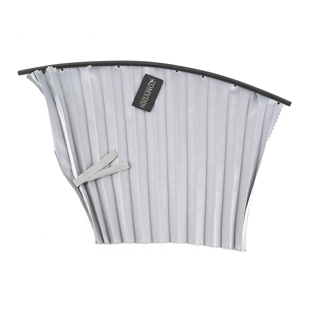 TOMVDIN  UV Protection Car Window Shades in Silver