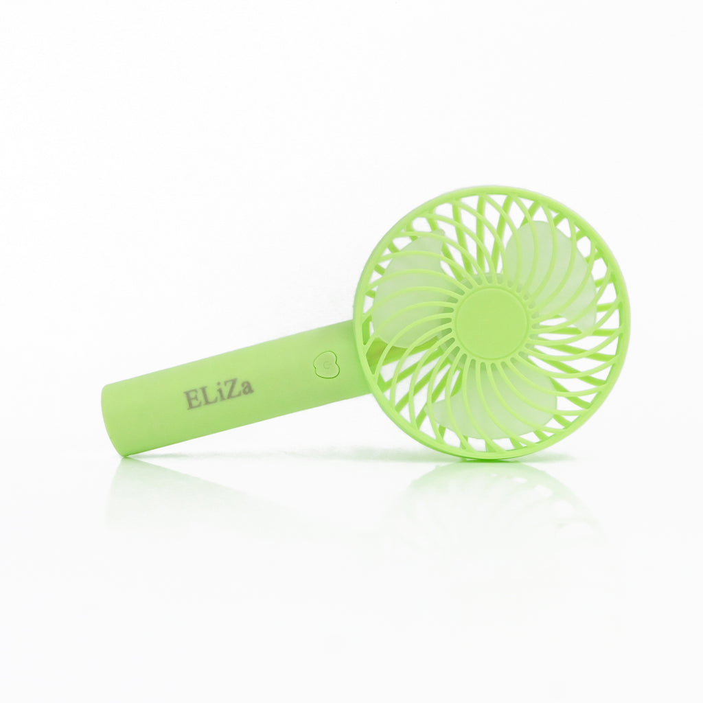 ELiZa USB-powered mini Fan portable Fan, Green
