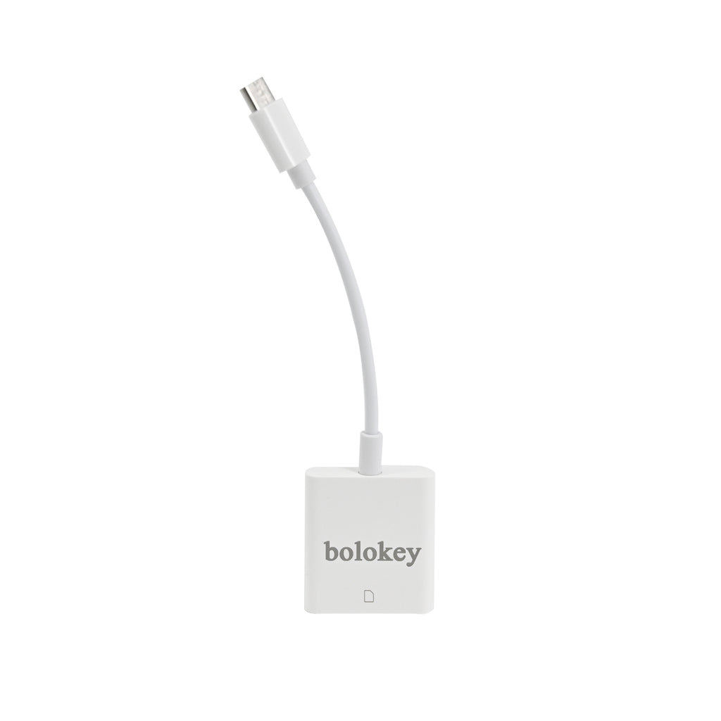 bolokey™ USB Card Readers, Portable Micro SD Card Reader