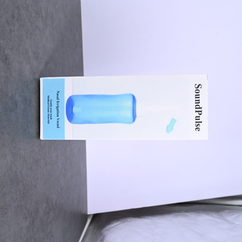 SoundPulse 300ML Nasal Irrigation Nose Washing Cleaner Bottle for Adult & Kid