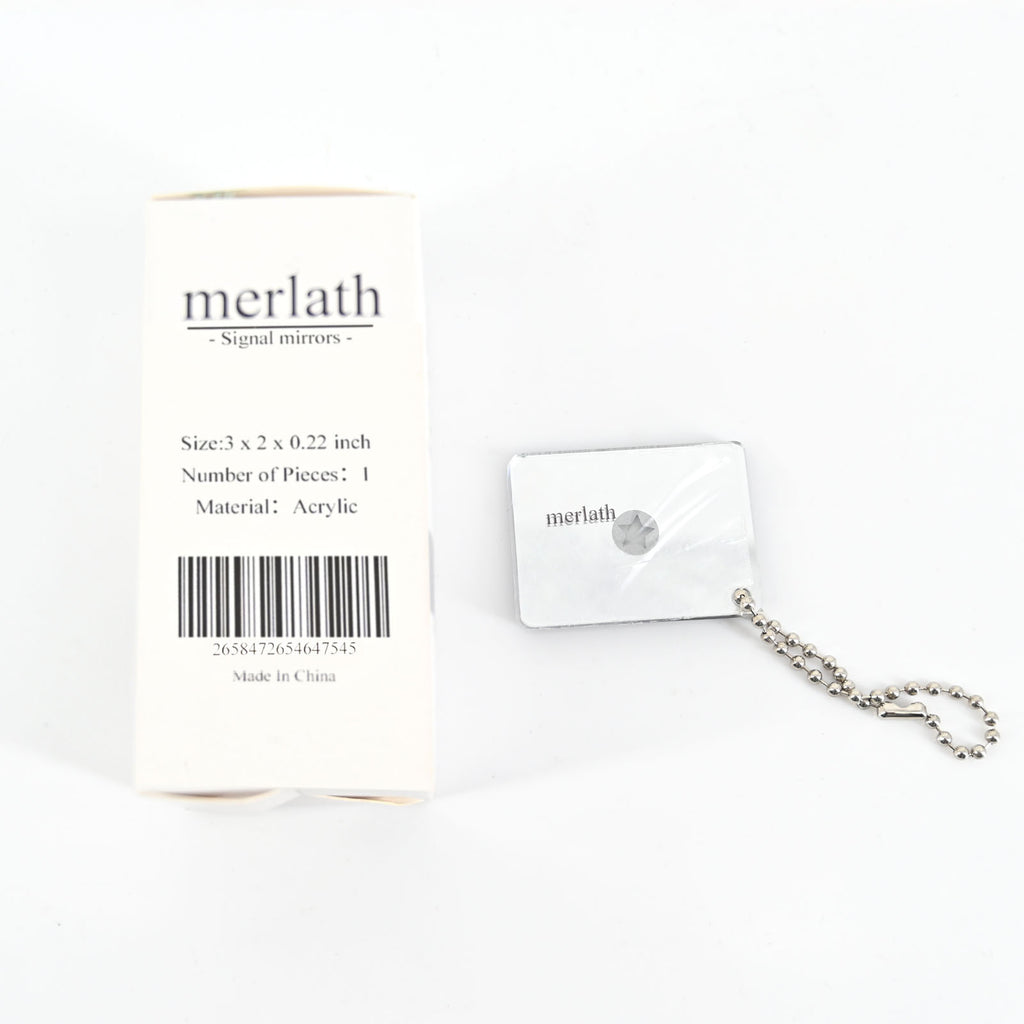 merlath Small Outdoor Survival Signal Mirror
