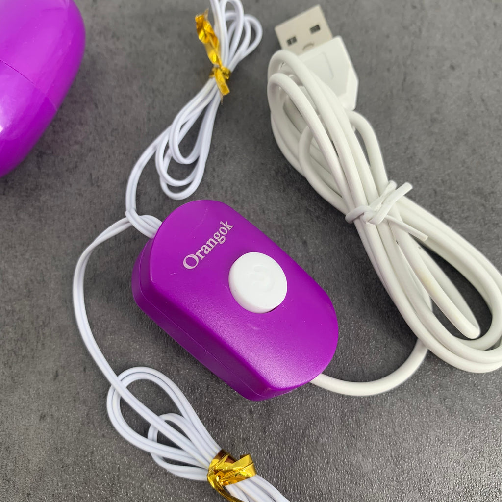 Orangok Sex Toys Wired Vibrating Massage Vibrator Female Adult Products Purplre