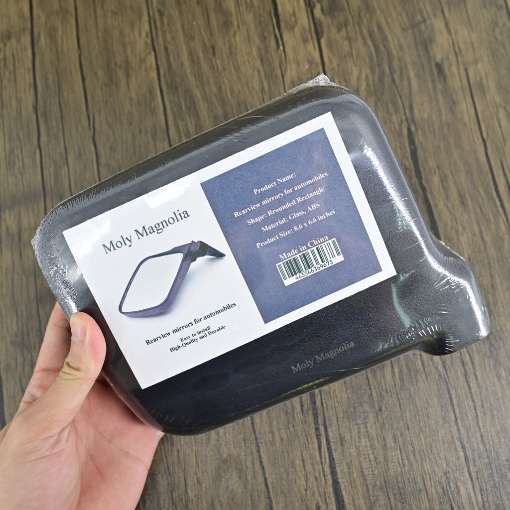 MOLY MAGNOLIA Automobile Rear View Replacement Mirror in Black
