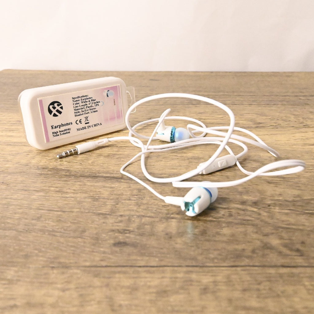 ff Wired Headphones In-Ear Headphones Built-in Microphone