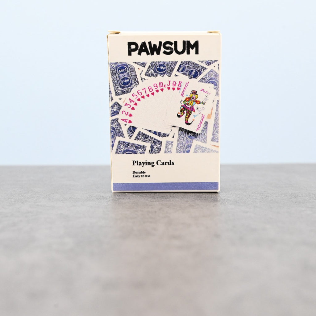 PAWSUM Standard Paper Playing Card, Ordinary Playing Cards for Card Game