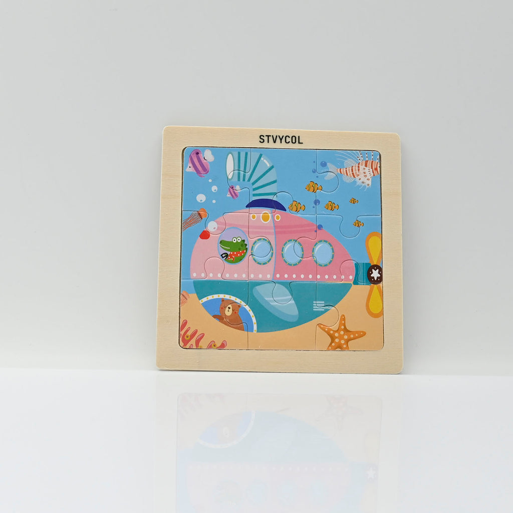 STVYCOL Jigsaw Puzzles Board for Toddlers Boys & Girl's Preschool Learning Toys