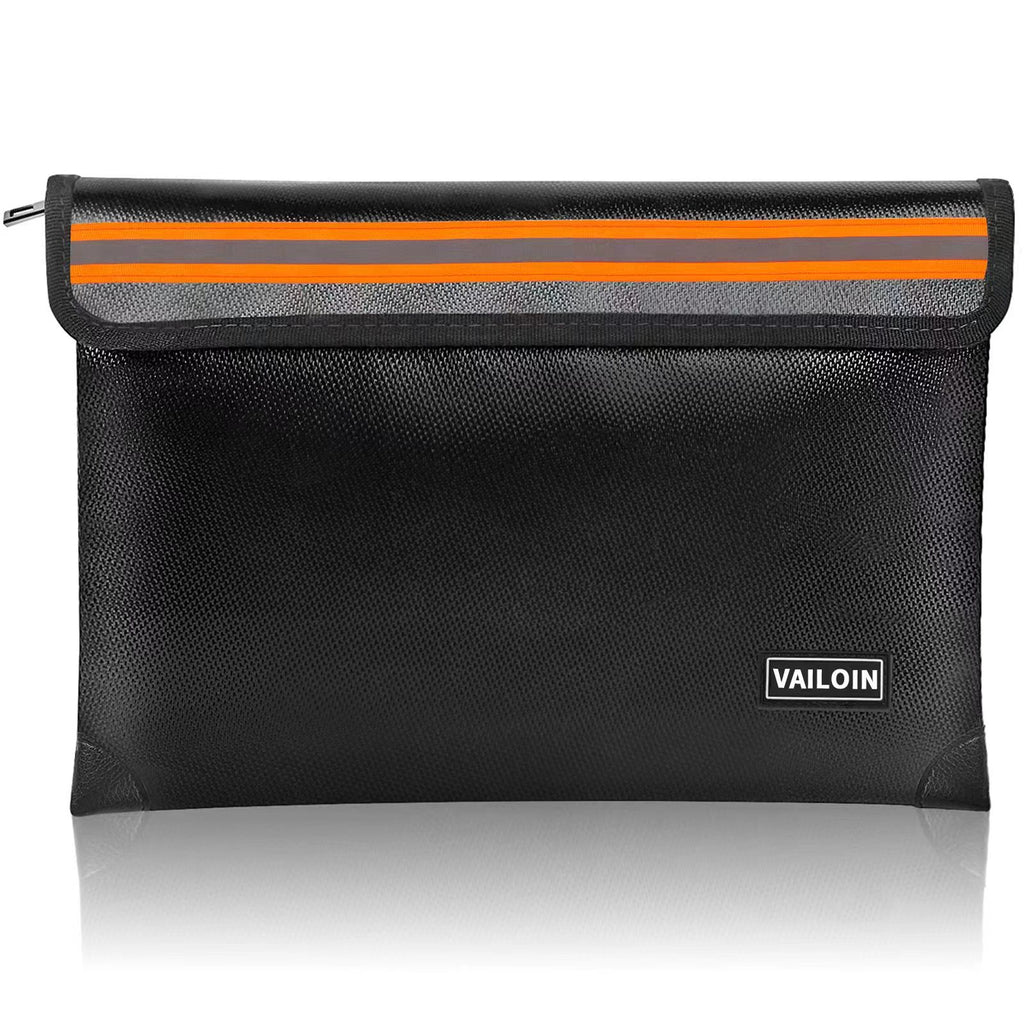 Vailoin Briefcase Large Laptop Case Computer Bag for Office Travel Business In Black