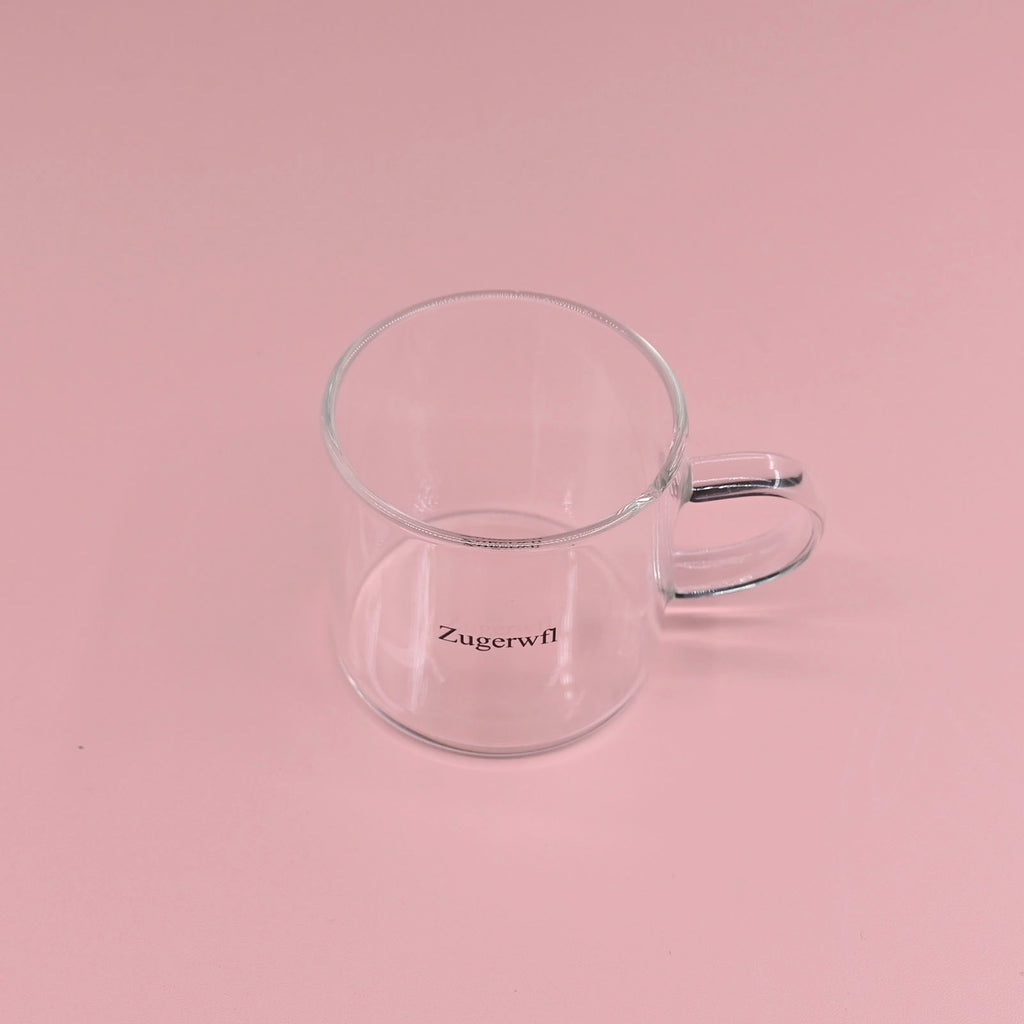 Zugerwfl Cup Milk Mug Tea Cup Glass Mug with Handle