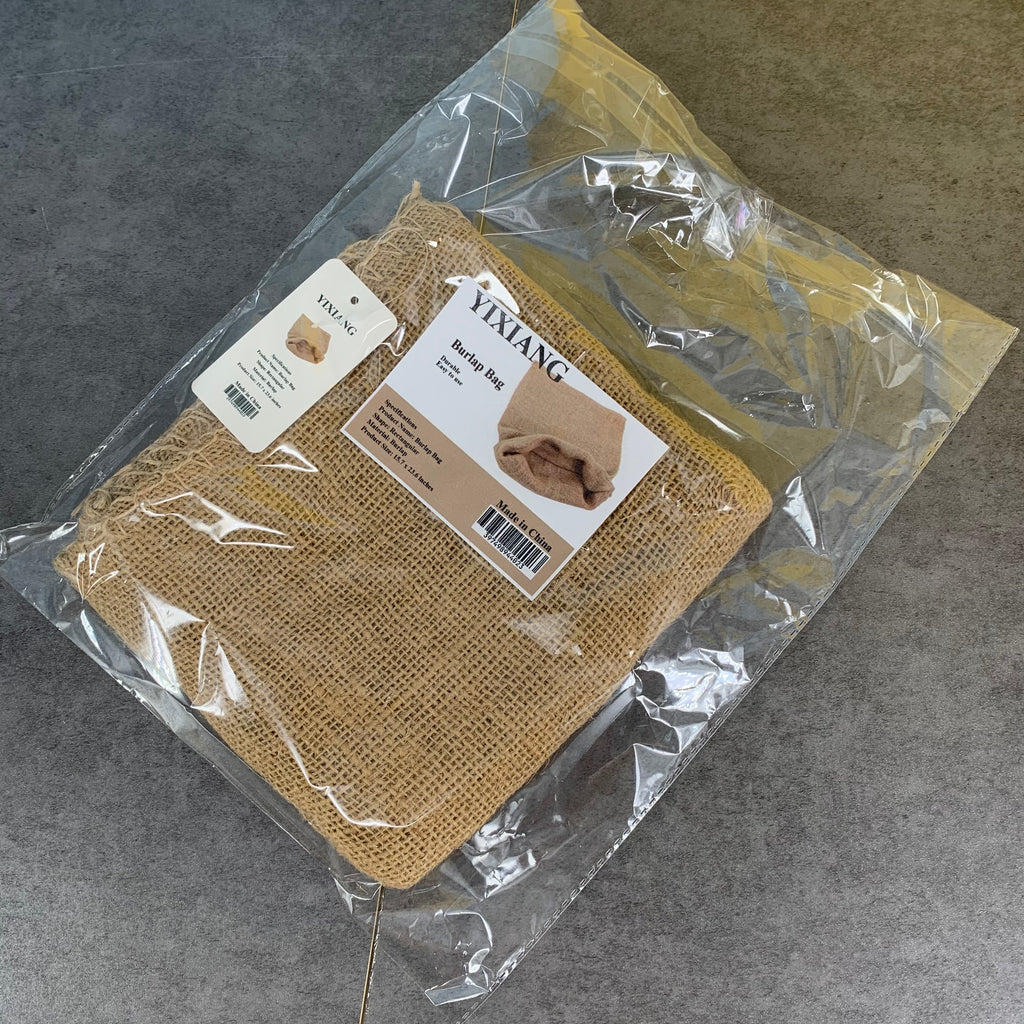 YIXIANG Old-Fashioned Burlap Woven Bag Burlap Sack Non-slip Paving Maintenance Insulation Sack Loaded with Hardware Sack