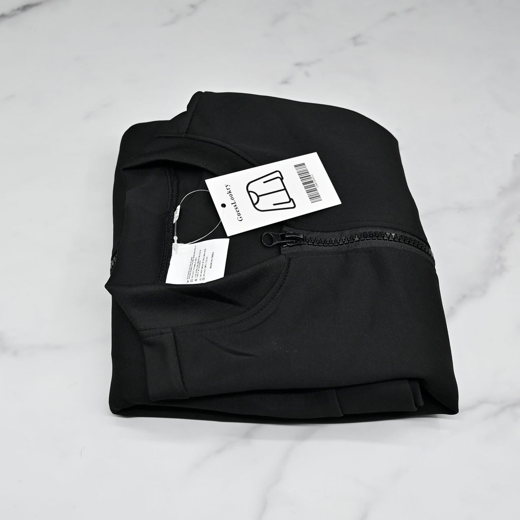 GuessLookry Thick Texture Shell Jackets in Black