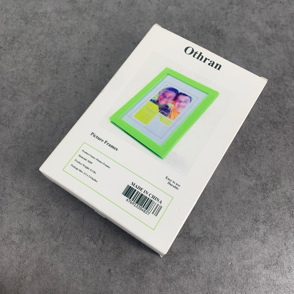 Othran Green MDF Photo Frame Picture Frame Room Ornaments