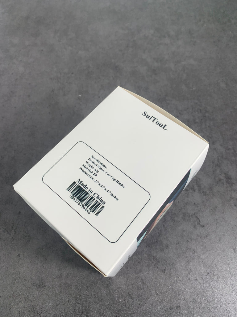 SuiTooL Universal Car Vehicle Cup Holder Drinks Bottle Water Cup Holder, Beige