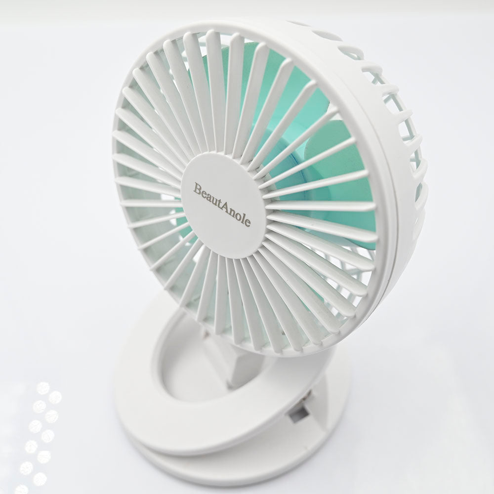 BeautAnole USB Powered Fan Multi-Angle Rotatable Cooling Fan