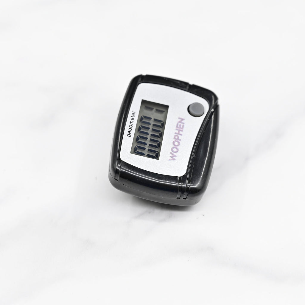 WOOPHEN Portable Mini Digital Running Pedometer Walking Distance Counter