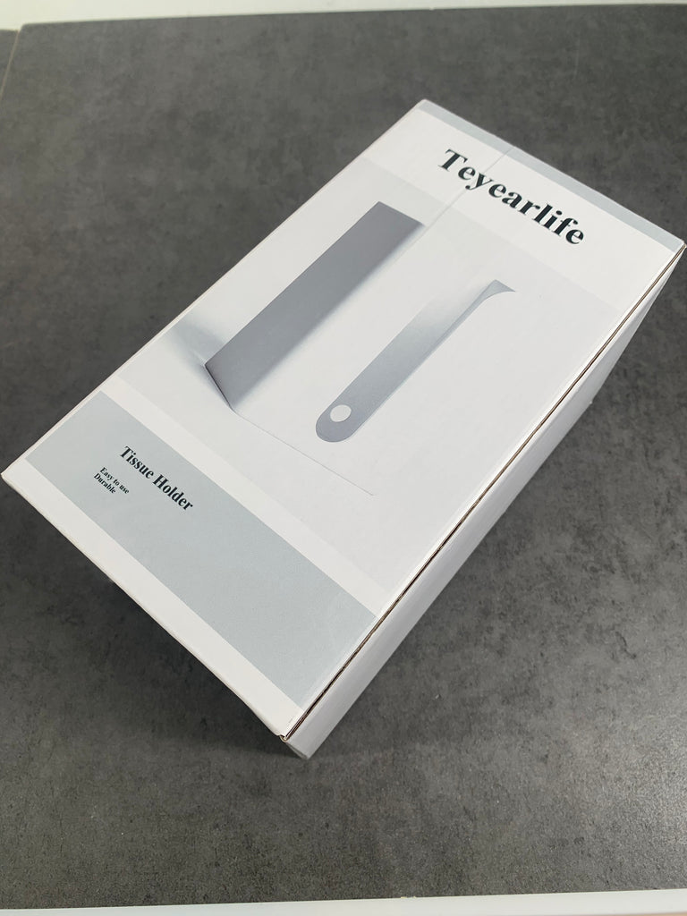 Teyearlife Wall Mounted Tissue Box Toilet Paper Holder