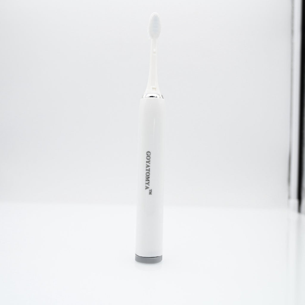 GOYATOMYA Electric Toothbrush In White for Adults and Kids Smart Cleaning and Whitening