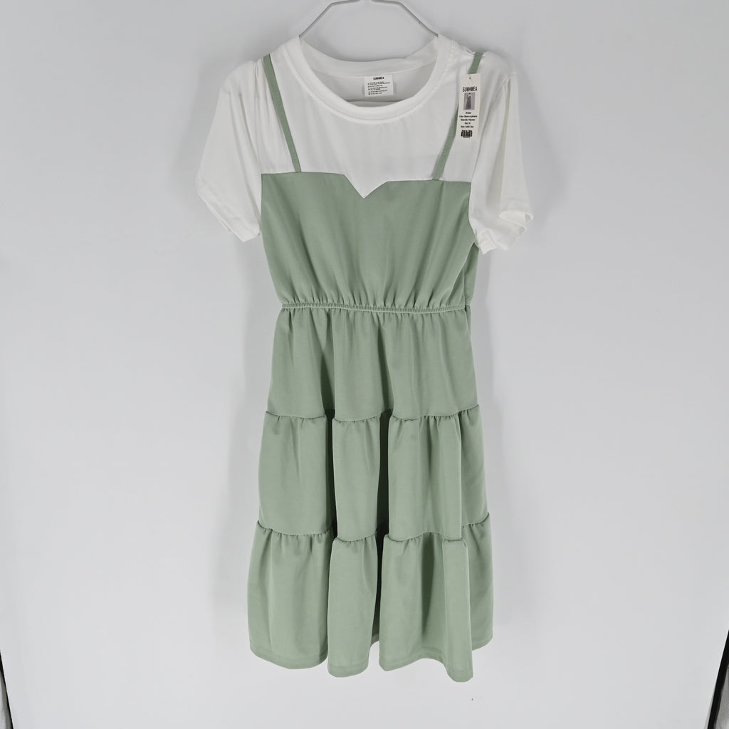 SUWHWEA Chiffon Dress for Women