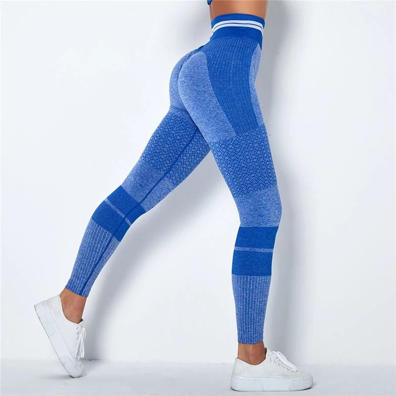 New Arrival High Waist Yoga Leggings Energy Seamless Sports Pants