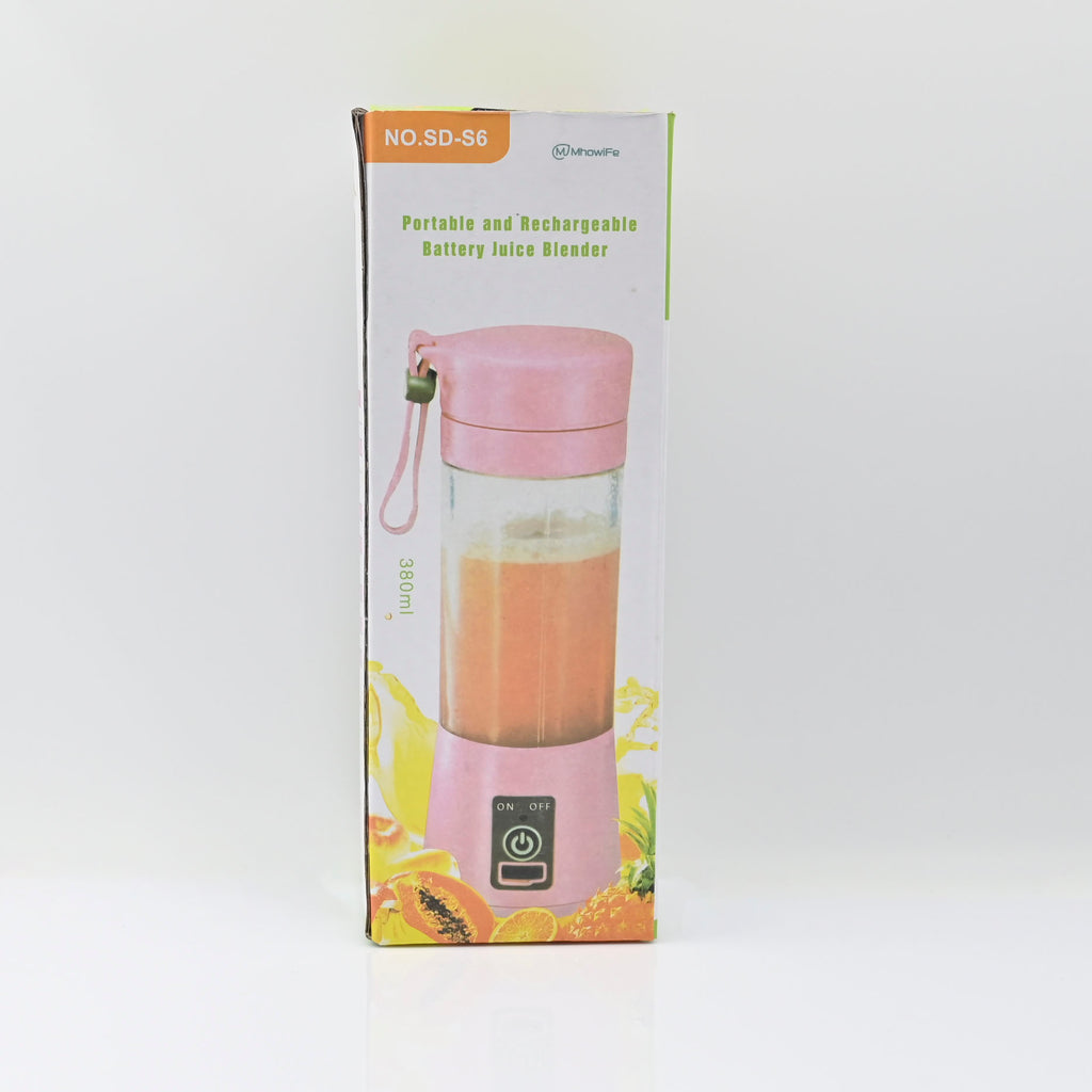 MMhowiFe Portable Electrical Cup Juicer 380ML USB Rechargable