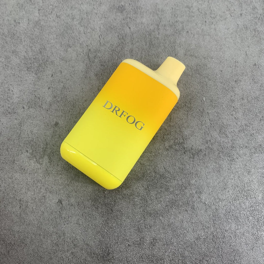 DRFOG Light Nicotine Fruit Flavor Content E-cigarettes in Yellow