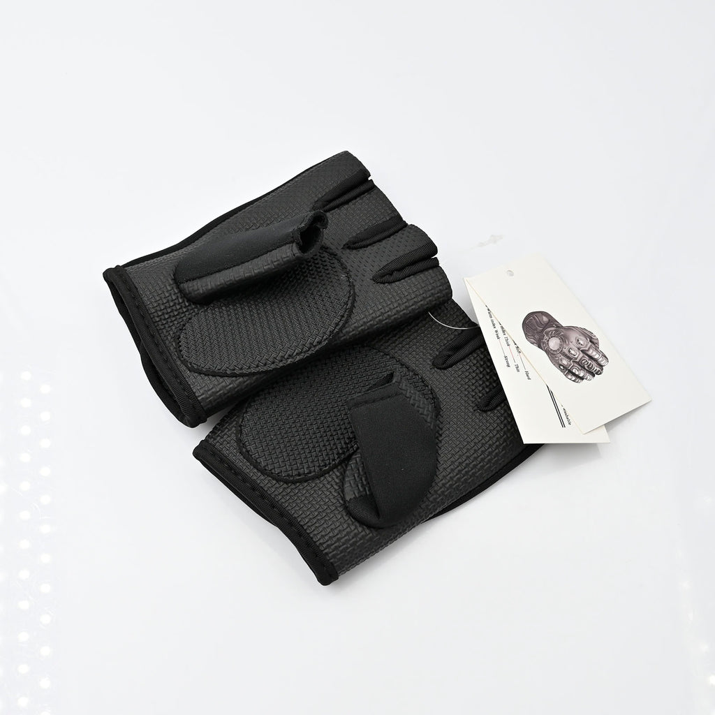 Lightweight & Breathable Workout Gloves in Black