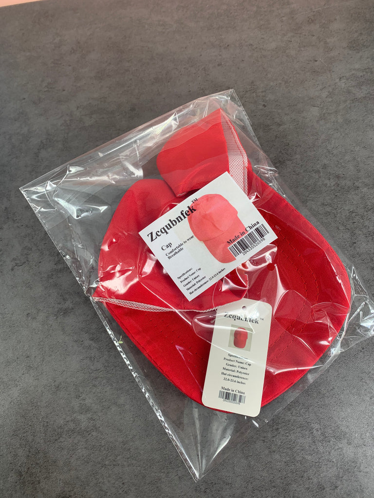 Zcqubnfek Baseball Caps Outdoor Sun Protection In Red