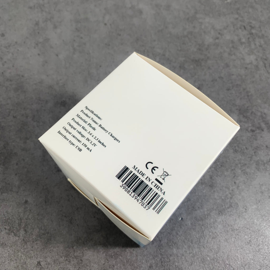 Mavlicay 3 Charging Slots Battery Chargers for AA/AAA Rechargeable Batteries