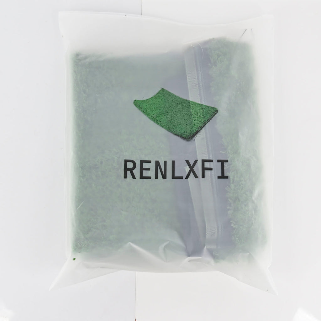 RENLXFI Synthetic Lawns Artificial Lawn Superior Resilience and Durability