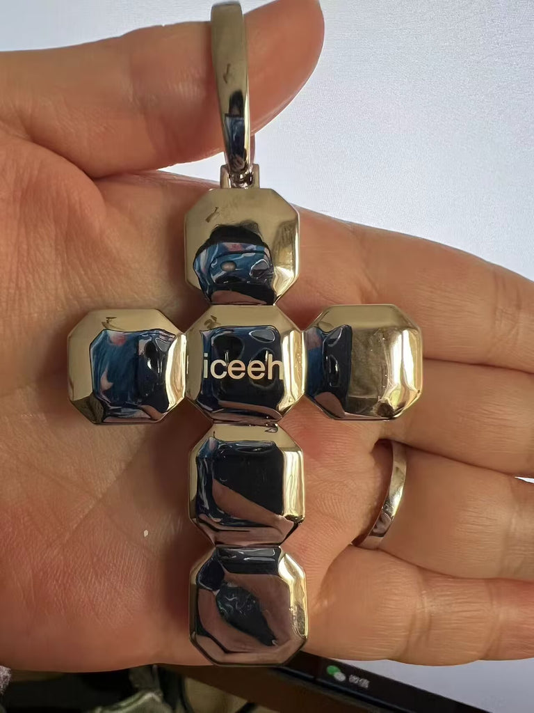 iceeh Metal Gemstone Pendant Diamond Pendant Luxury Elegance Nobility
