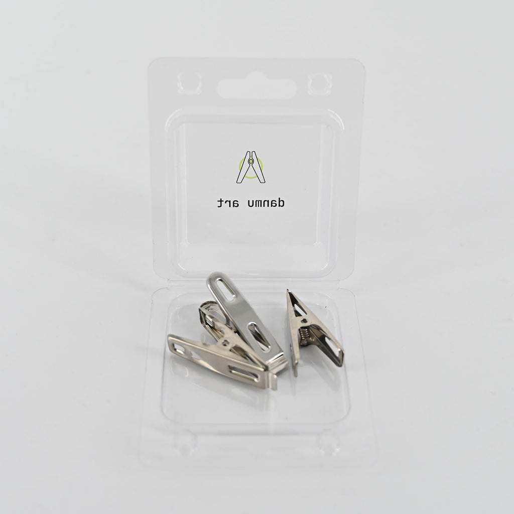 danmu art 3 PCS Stainless Steel Clothes Pins for outdoor & indoor