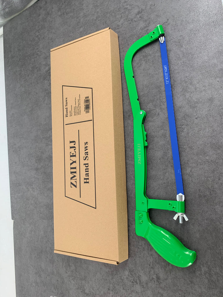 ZMIYEJJ Multi-function Heavy Duty Hand Saw In Green for Metal Wood PVC Pipes