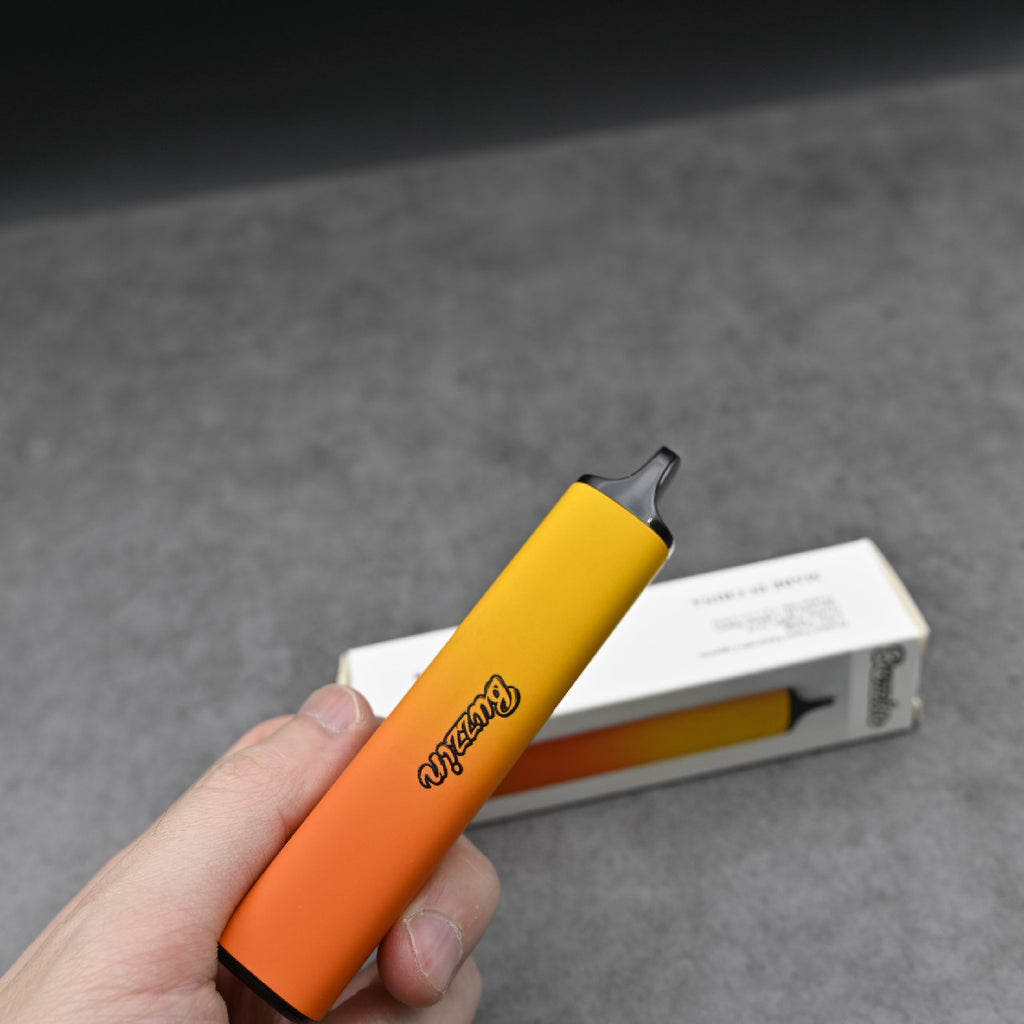 Buzzin Light Nicotine Fruit Flavor Content E-cigarettes in Orange