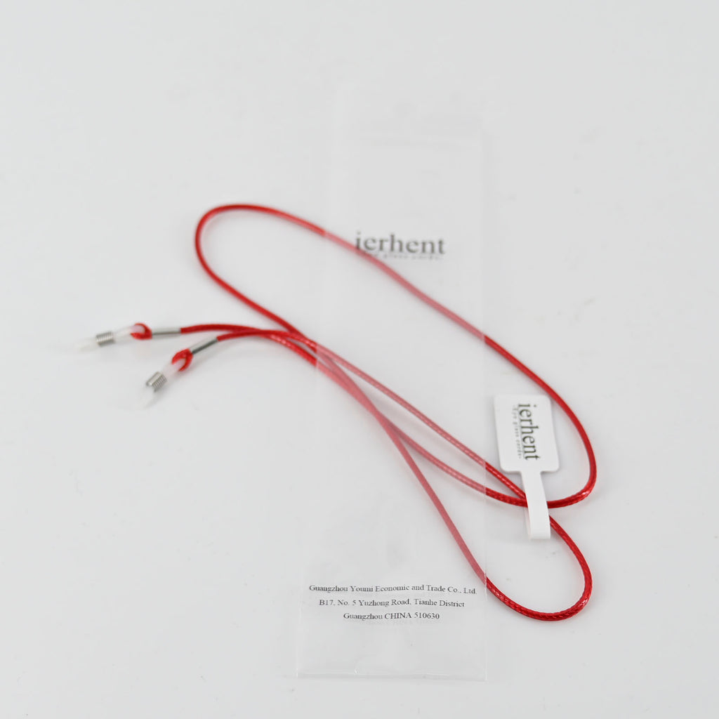 ierhent Eyeglasses Holder Straps Cord, Red