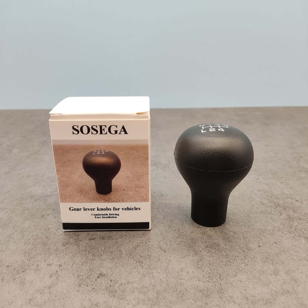 SOSEGA Gear Lever Knobs for Vehicles 4 Speed Car Gear Stick Shifting Knobs, Black