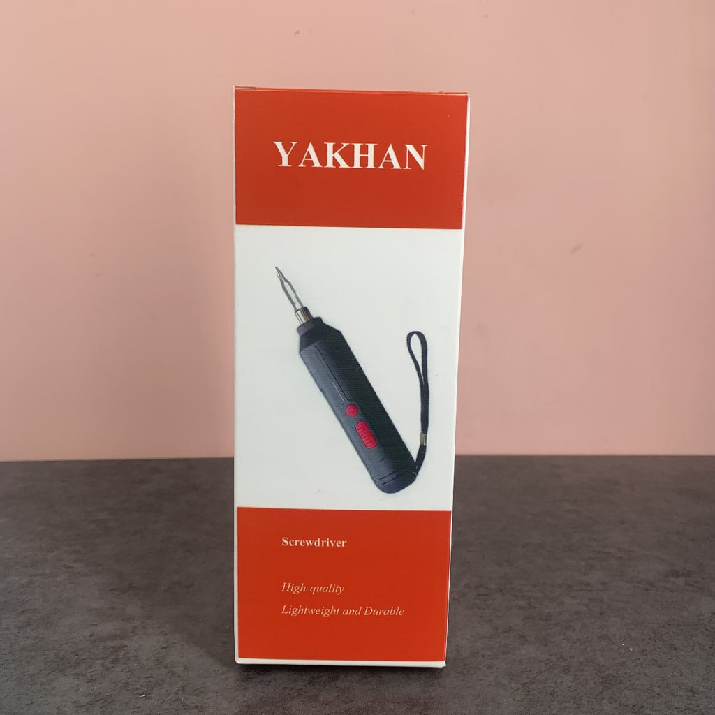 YAKHAN Electric Screwdriver Rechargeable Smart Cordless Automatic Screwdriver