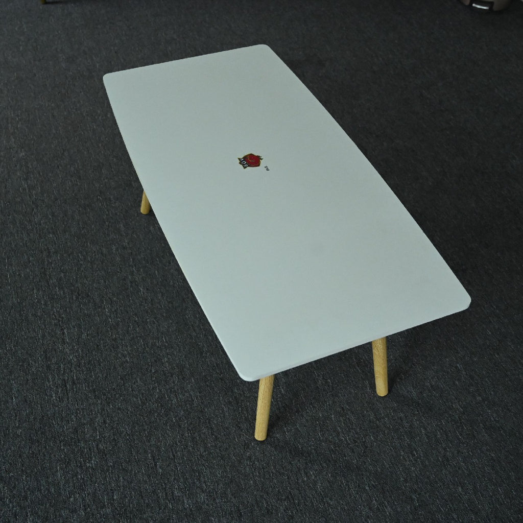 Aor ESPORTS Small Fable  Laptop Tray Table Living Room Study Table Rectangular Table White