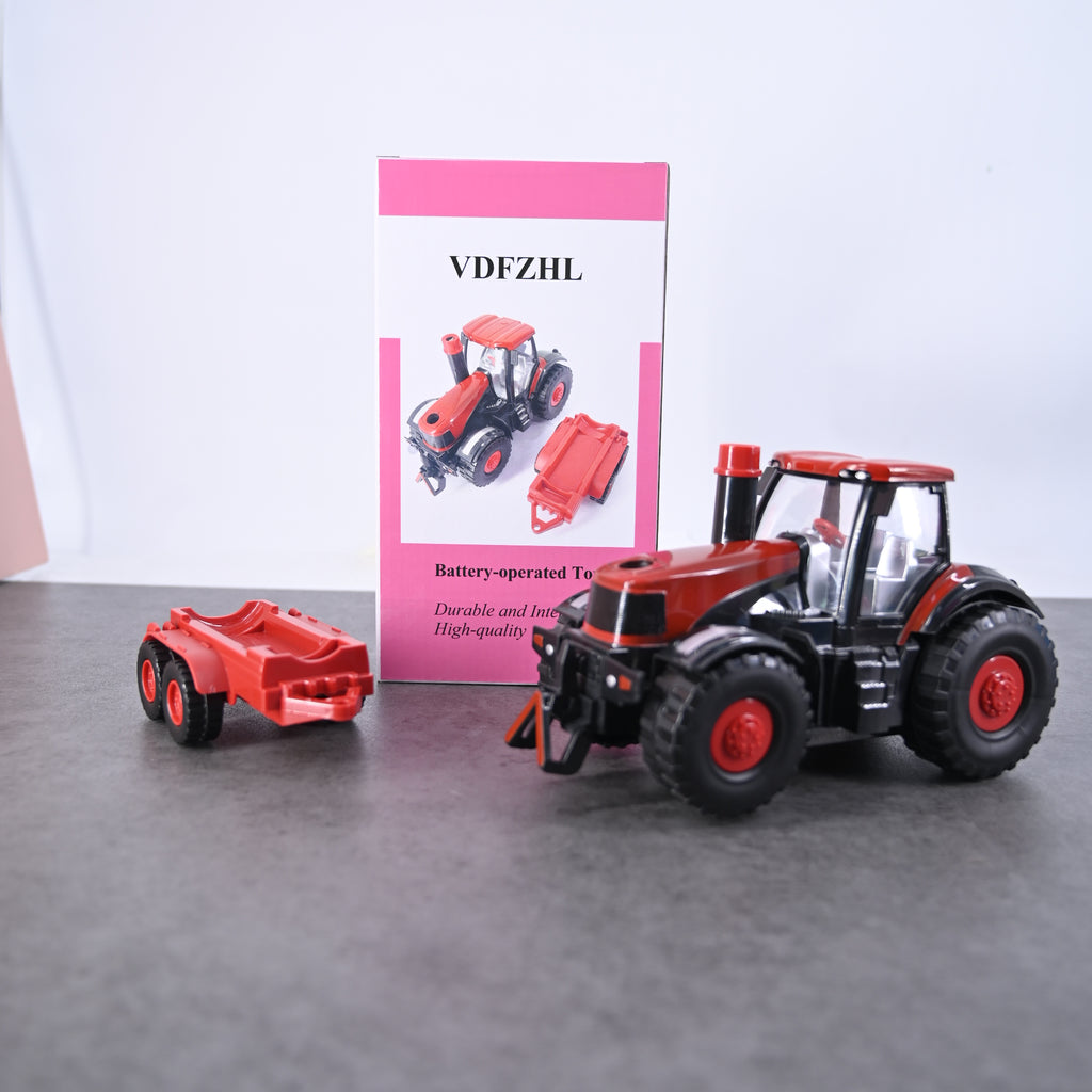 VDFZHL Electric Action Vehicles Toys Battery Operated 1:32 Scale In Red for Kids